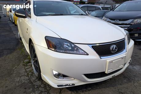 White 2006 Lexus IS350 Sedan