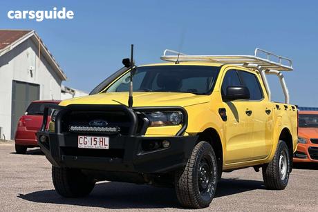 Yellow 2017 Ford Ranger Crew Cab Utility Xl 2.2 (4X4)