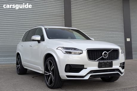 White 2016 Volvo XC90 Wagon T8 R-Design Hybrid