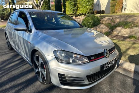 Silver 2014 Volkswagen Golf Hatchback Gti