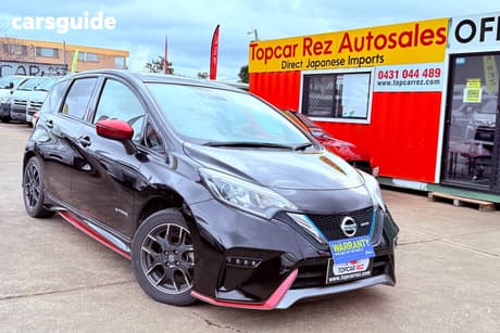 Black 2017 Nissan Note Hatchback E-Power Nismo