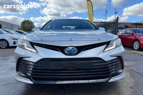 Silver 2022 Toyota Camry Sedan Ascent + Sat Nav Hybrid