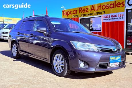 Grey 2013 Toyota Fielder Wagon