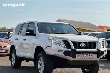 White 2017 Toyota Landcruiser Prado Wagon Gxl (4X4)
