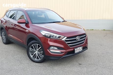 Burgundy 2015 Hyundai Tucson Wagon Active X (Fwd)