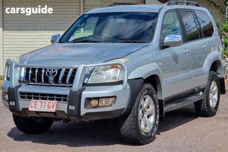 Silver 2007 Toyota Landcruiser Prado Wagon Gxl (4X4)