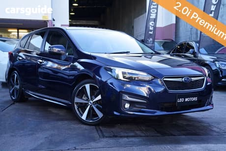 Blue 2019 Subaru Impreza Hatchback 2.0I-S (Awd)