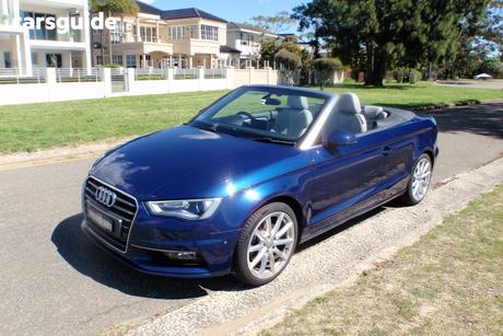 Blue 2015 Audi A3 Cabriolet 1.8 Tfsi Ambition