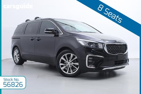 Black 2020 Kia Carnival Wagon Platinum