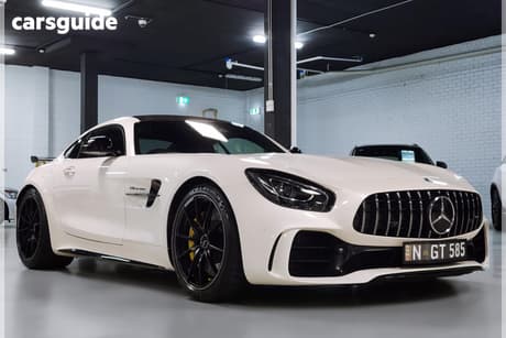 White 2018 Mercedes-Benz AMG GT Coupe R