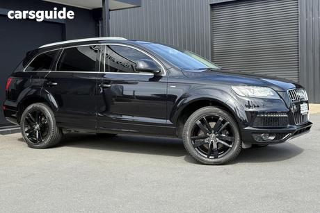 Black 2012 Audi Q7 Wagon 3.0 Tdi Quattro
