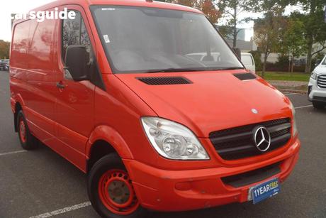 Red 2008 Mercedes-Benz Sprinter Van 315Cdi Mwb