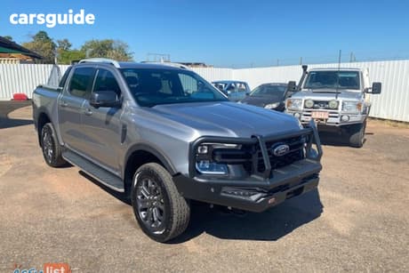 Silver 2024 Ford Ranger Double Cab Pick Up Wildtrak 3.0 (4X4)