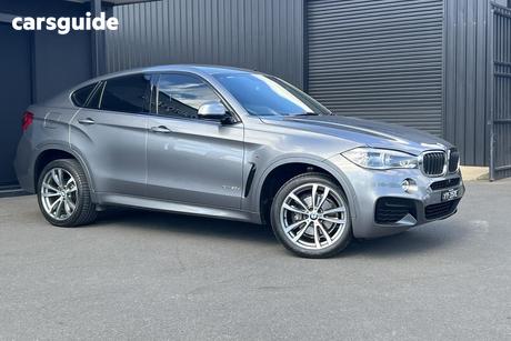 Grey 2016 BMW X6 Coupe Xdrive 30D