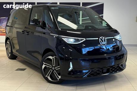 Black 2025 Volkswagen ID. Buzz Wagon Gtx Lwb 4Motion