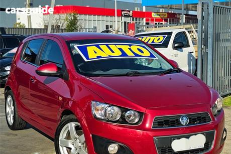 Red 2013 Holden Barina Hatchback Cdx