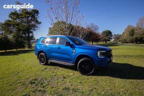 Blue 2022 Ford Everest Wagon Sport (4X4)