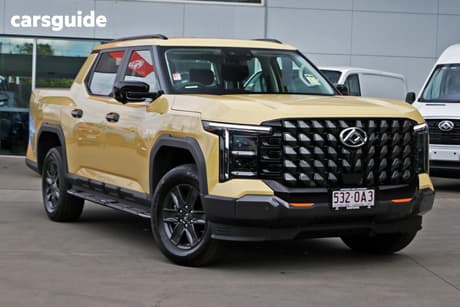 Yellow 2025 LDV Terron 9 Double Cab Pick Up Origin