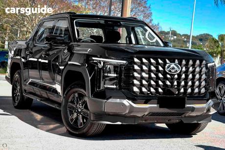 Black 2025 LDV Terron 9 Double Cab Pick Up Origin