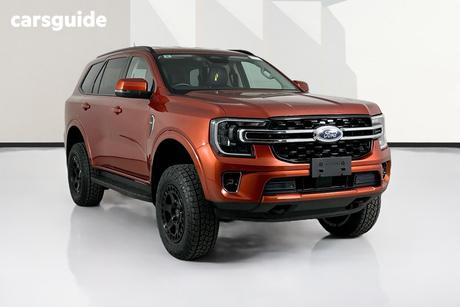 Orange 2023 Ford Everest Wagon Trend (4X4)