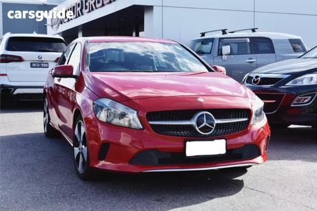 Red 2016 Mercedes-Benz A200 Hatchback