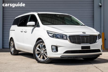 White 2016 Kia Carnival Wagon Sli