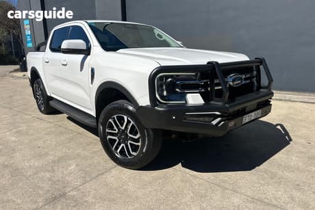 White 2022 Ford Ranger Double Cab Pick Up Xlt 2.0 Hi-Rider (4X2)