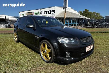 Black 2008 Holden Commodore Sportswagon Sv6