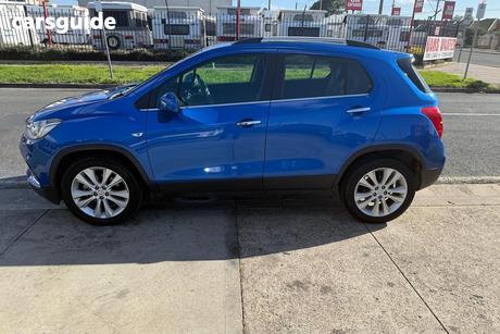 Blue 2017 Holden Trax Wagon Lt