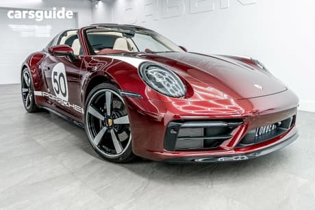 Red 2021 Porsche 911 Targa Targa 4S