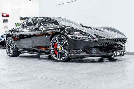 Black 2023 Ferrari Roma Coupe