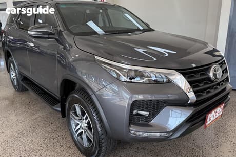 Grey 2023 Toyota Fortuner Wagon Gxl Premium Interior