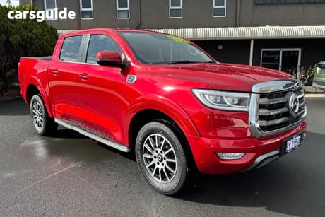 Red 2022 GWM UTE Dual Cab Utility Cannon (4X2)