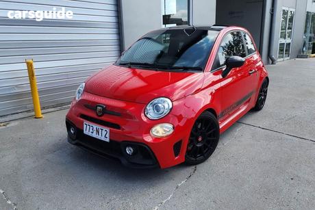 Red 2019 Abarth 595 Hatchback Competizione