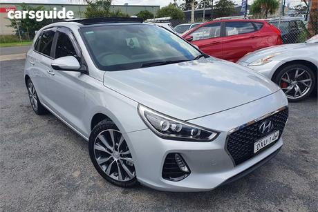 Silver 2017 Hyundai I30 Hatchback Premium