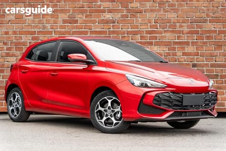 Red 2025 MG MG3 Hatchback Excite