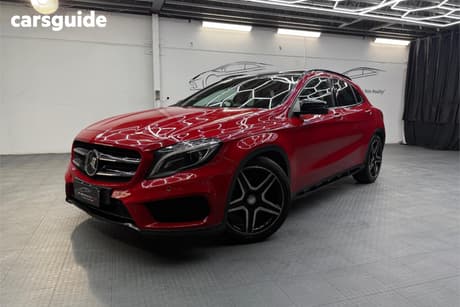 Red 2014 Mercedes-Benz GLA200 Wagon Cdi