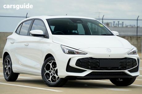 White 2025 MG MG3 Hatchback Essence Hybrid+