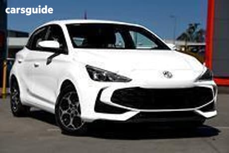 White 2024 MG MG3 Hatchback Excite Hybrid+
