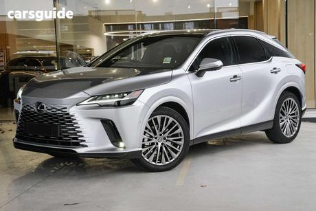 Silver 2025 Lexus Rx450H+ Wagon Sports Luxury Awd Hybrid