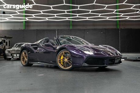 White 2016 Ferrari 488 Convertible F142 R