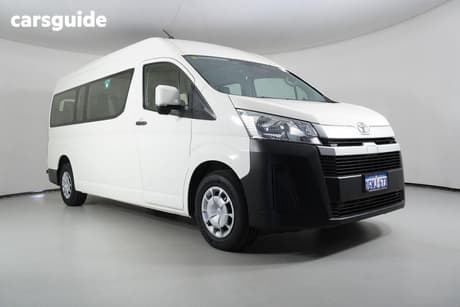 White 2019 Toyota HiAce Bus Commuter (12 Seats)