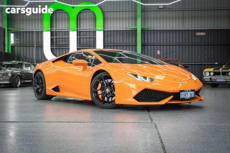Orange 2015 Lamborghini Huracan Coupe Lp 610-4