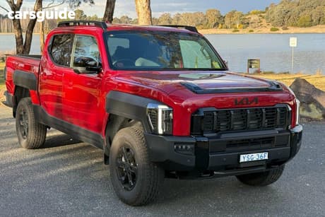 Red 2025 Kia Tasman Double Cab Pick Up X-Pro (4X4) (Std) Body Fender