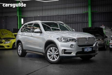 Silver 2014 BMW X5 Wagon Sdrive 25D
