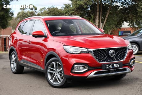 Red 2022 MG HS Wagon Phev Essence