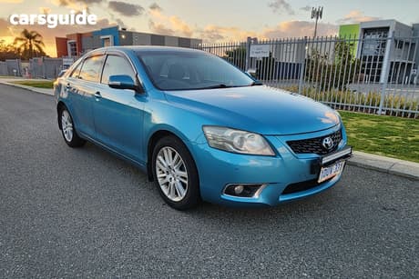 Blue 2011 Toyota Aurion Sedan At-X