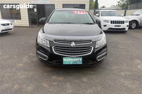 Black 2016 Holden Cruze Hatchback Z-Series