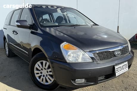 Black 2012 Kia Grand Carnival Wagon S