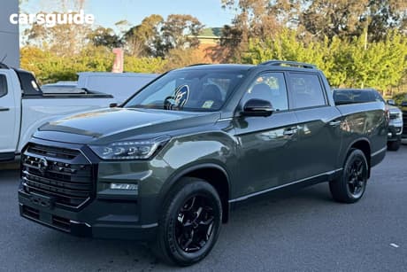 Green 2025 Kgm Musso Ute Tray ULTIMATE 4X4